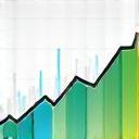 Icon representing data analytics and charts for tracking progress